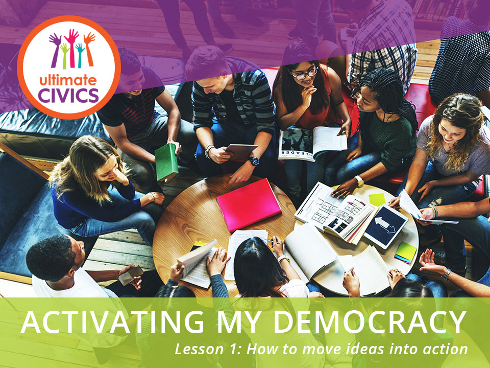 Activating My Democracy Lesson 1 Cover Image